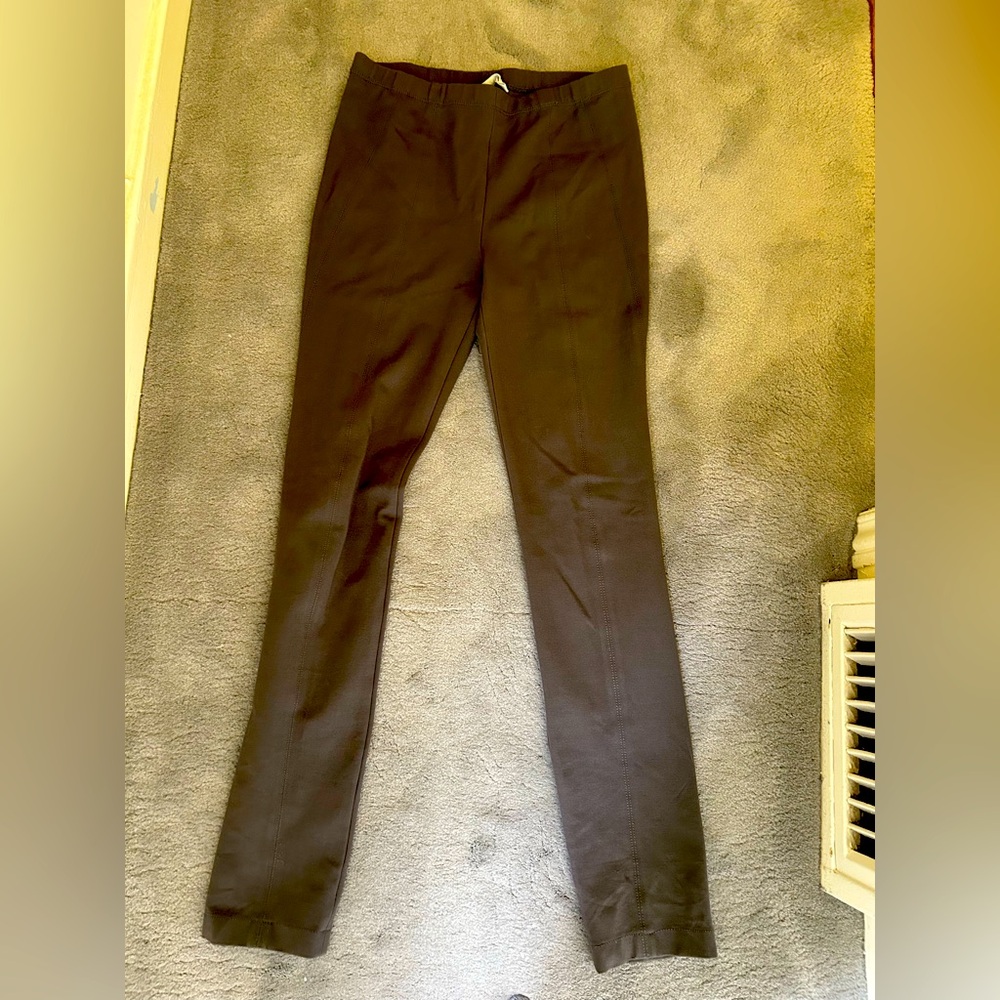 Donna Karan White Label Gray Leggings - M